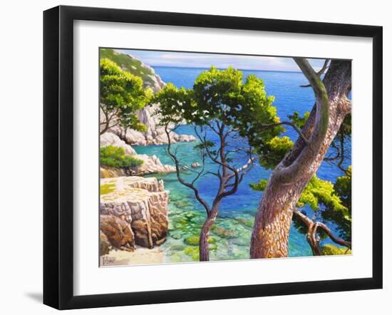 Lavandou-Adriano Galasso-Framed Art Print