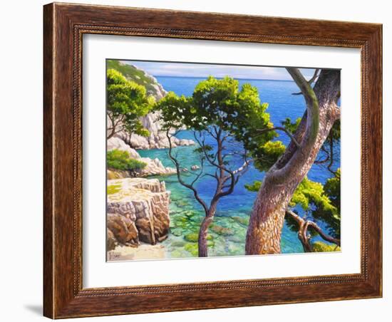 Lavandou-Adriano Galasso-Framed Art Print