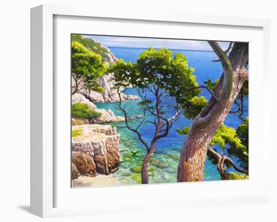 Lavandou-Adriano Galasso-Framed Art Print