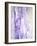 Lavender Abstract Art Painting-T30Gallery-Framed Art Print