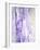 Lavender Abstract Art Painting-T30Gallery-Framed Art Print