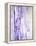 Lavender Abstract Art Painting-T30Gallery-Framed Stretched Canvas