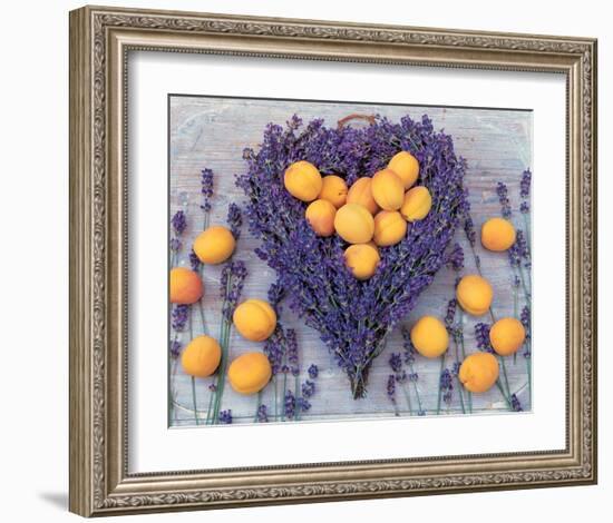 Lavender and Abricot-null-Framed Art Print