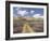 Lavender and Spring Flowers on the Road from the Bekaa Valley to the Mount Lebanon Range, Lebanon-Gavin Hellier-Framed Photographic Print