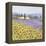 Lavender and Sunflowers, Provence-Hazel Barker-Framed Stretched Canvas