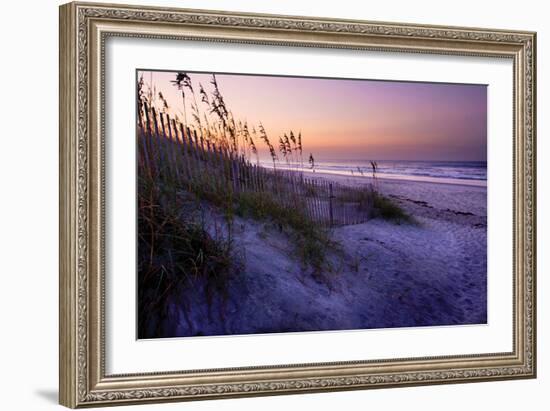 Lavender Beach I-Alan Hausenflock-Framed Photographic Print