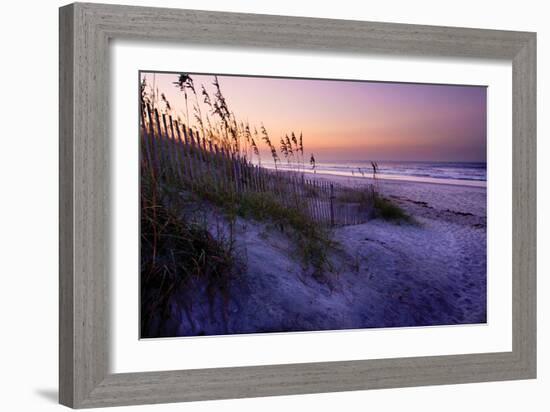 Lavender Beach I-Alan Hausenflock-Framed Photographic Print