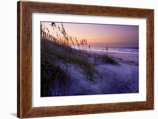 Lavender Beach I-Alan Hausenflock-Framed Photographic Print