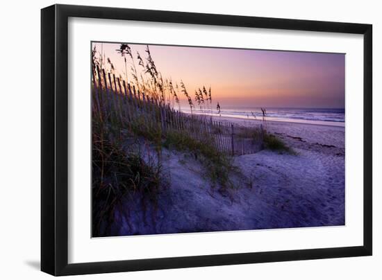 Lavender Beach I-Alan Hausenflock-Framed Photographic Print