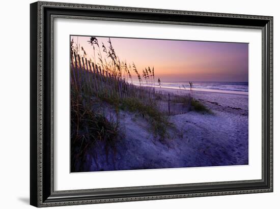 Lavender Beach I-Alan Hausenflock-Framed Photographic Print