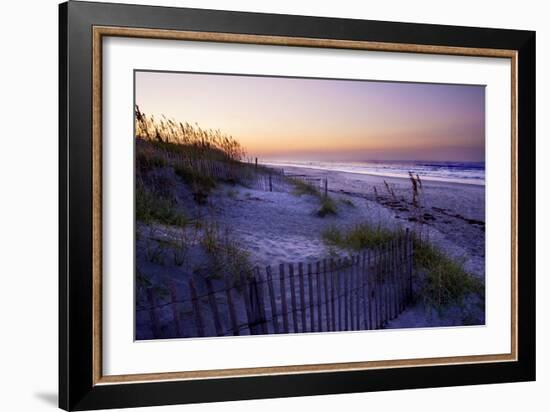 Lavender Beach II-Alan Hausenflock-Framed Photographic Print