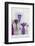 Lavender, Blossoms, Pansies, Chives Blossoms, Heart-Andrea Haase-Framed Photographic Print