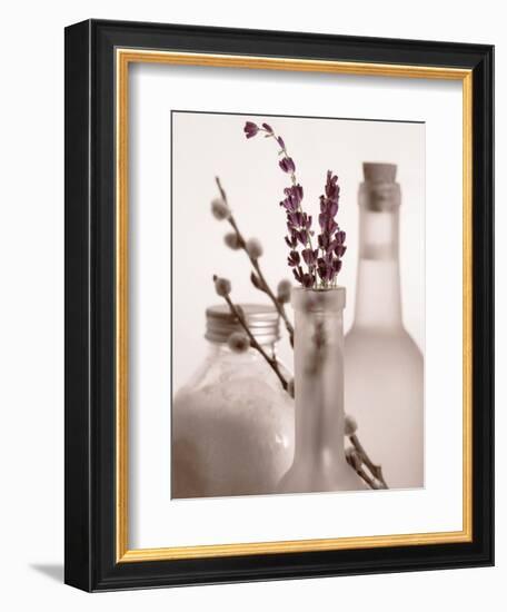 Lavender Bottles-Julie Greenwood-Framed Premium Giclee Print