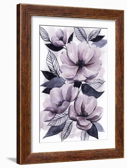 Lavender Burst II-Grace Popp-Framed Art Print