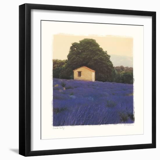 Lavender Country-Amy Melious-Framed Art Print