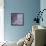 Lavender Dahlia V-Rita Crane-Framed Premier Image Canvas displayed on a wall