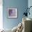 Lavender Dahlia V-Rita Crane-Framed Photographic Print displayed on a wall
