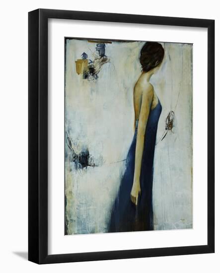 Lavender Dress II-Kari Taylor-Framed Giclee Print