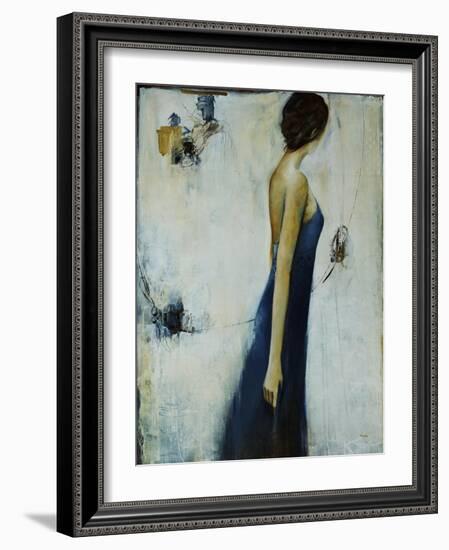 Lavender Dress II-Kari Taylor-Framed Giclee Print