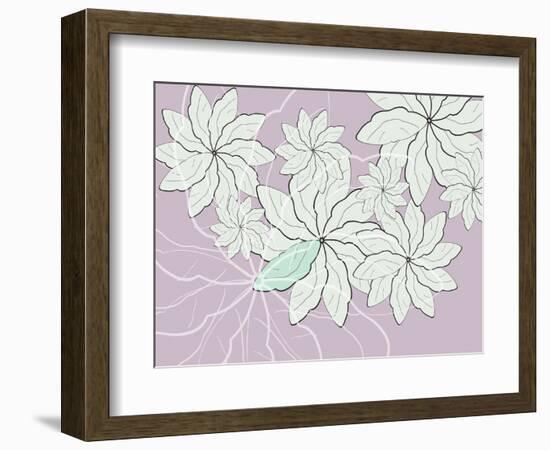 Lavender Drift & Float-Belen Mena-Framed Giclee Print