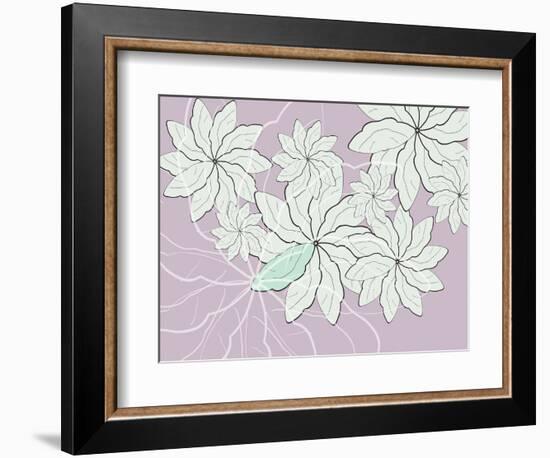 Lavender Drift & Float-Belen Mena-Framed Giclee Print