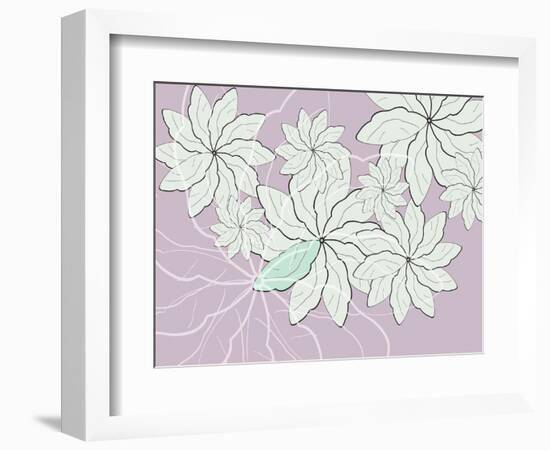 Lavender Drift & Float-Belen Mena-Framed Giclee Print