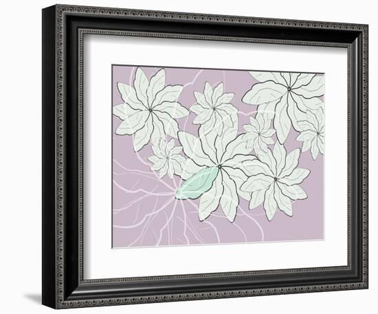 Lavender Drift & Float-Belen Mena-Framed Giclee Print