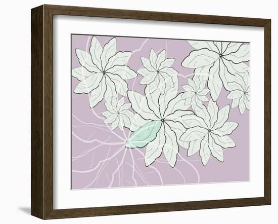 Lavender Drift & Float-Belen Mena-Framed Giclee Print