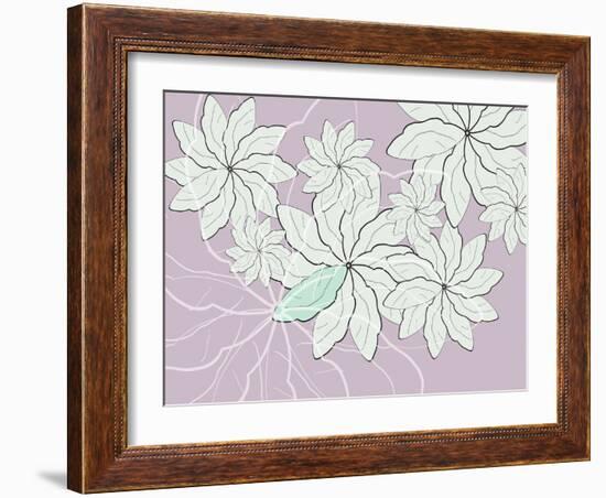 Lavender Drift & Float-Belen Mena-Framed Giclee Print