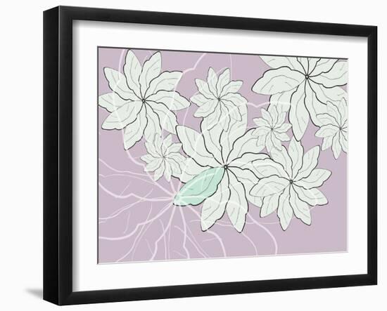 Lavender Drift & Float-Belen Mena-Framed Giclee Print