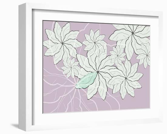 Lavender Drift & Float-Belen Mena-Framed Giclee Print