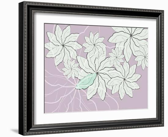 Lavender Drift & Float-Belen Mena-Framed Giclee Print