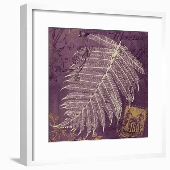 Lavender Fern-Booker Morey-Framed Art Print