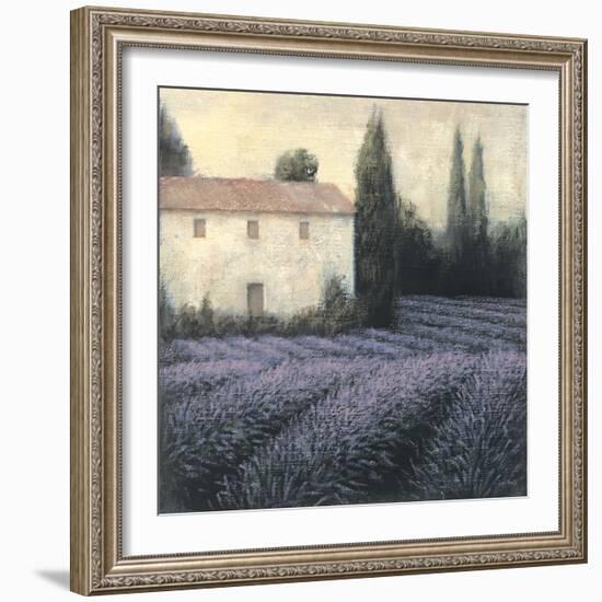 Lavender Field Detail-James Wiens-Framed Premium Giclee Print