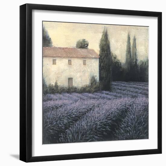 Lavender Field Detail-James Wiens-Framed Premium Giclee Print