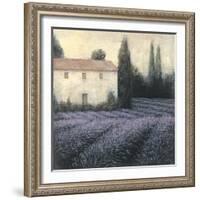 Lavender Field Detail-James Wiens-Framed Art Print