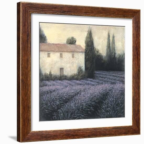 Lavender Field Detail-James Wiens-Framed Art Print