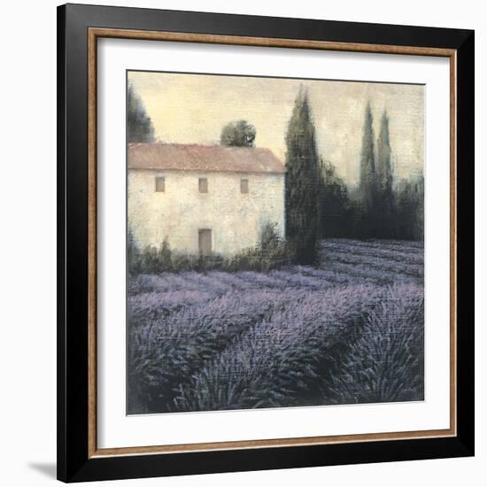 Lavender Field Detail-James Wiens-Framed Art Print