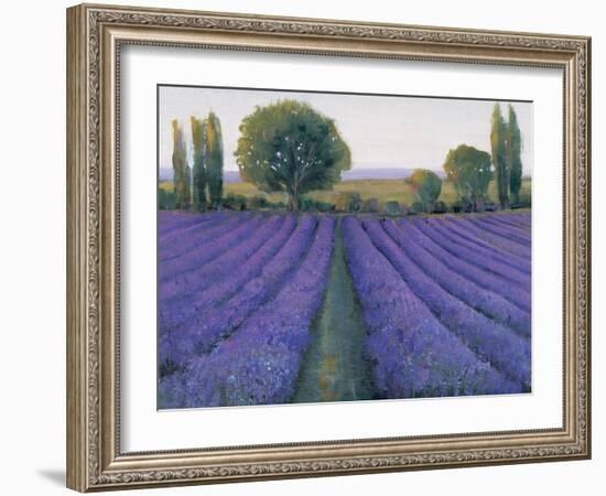 Lavender Field II-null-Framed Art Print