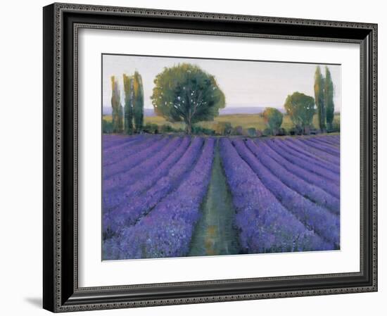 Lavender Field II-null-Framed Art Print