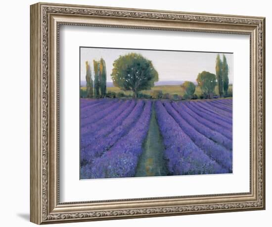 Lavender Field II-null-Framed Premium Giclee Print