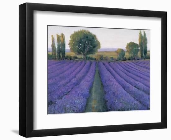 Lavender Field II-null-Framed Premium Giclee Print