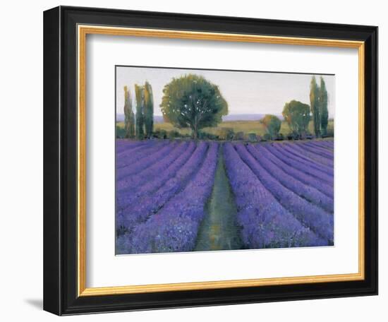 Lavender Field II-null-Framed Premium Giclee Print