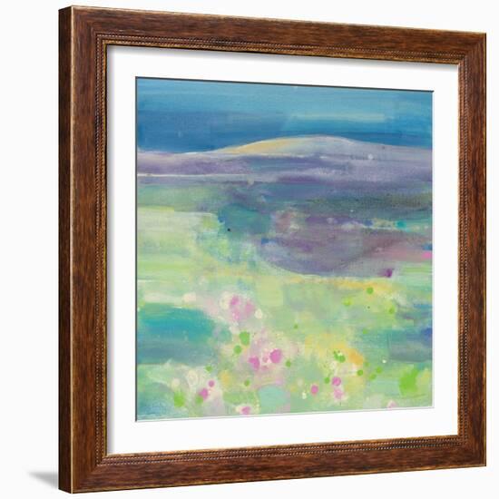 Lavender Fields-Albena Hristova-Framed Art Print