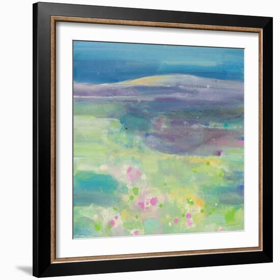 Lavender Fields-Albena Hristova-Framed Art Print