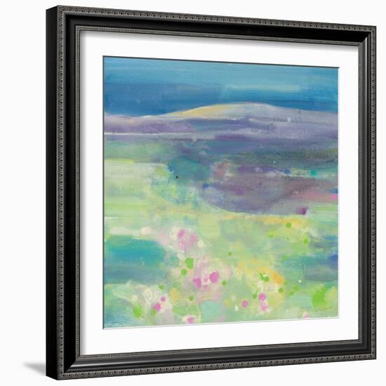 Lavender Fields-Albena Hristova-Framed Art Print