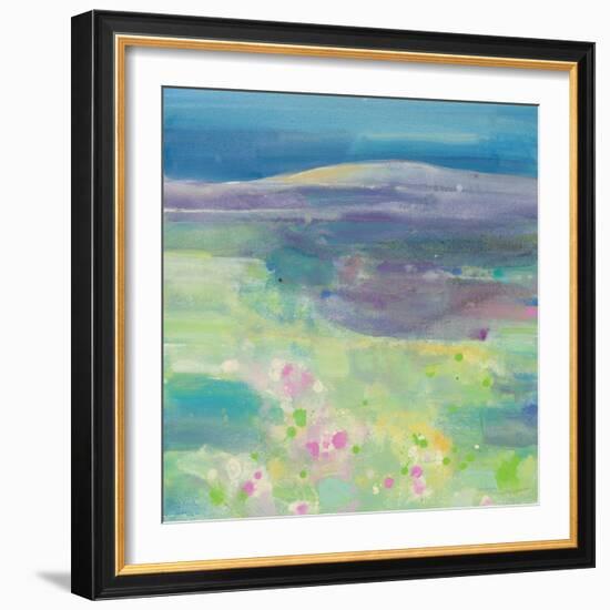 Lavender Fields-Albena Hristova-Framed Art Print