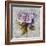 Lavender Flourish Square I-Patricia Pinto-Framed Art Print