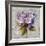 Lavender Flourish Square I-Patricia Pinto-Framed Art Print