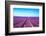 Lavender Flower Blooming Fields Endless Rows-stevanzz-Framed Photographic Print